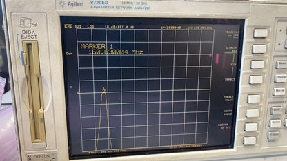K&L Band Pass Filter 160 MHz 20 MHz BW
