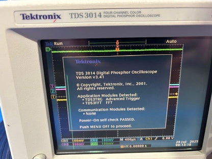 Tektronix TDS3014 Oscilloscope