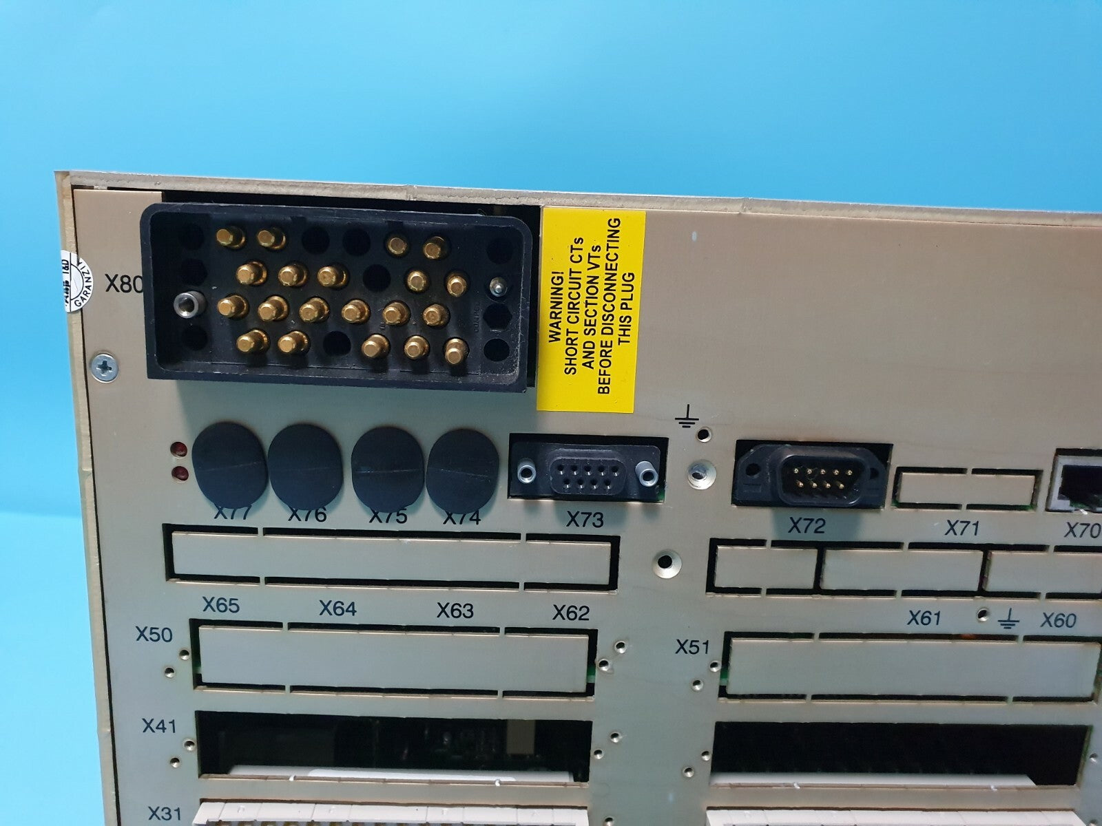 ABB REF542PLUS Base Unit Protection Relay