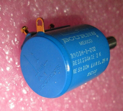 Bourns 3501H-1-202 Potentiometer 2kOhm 10-Turn Precision