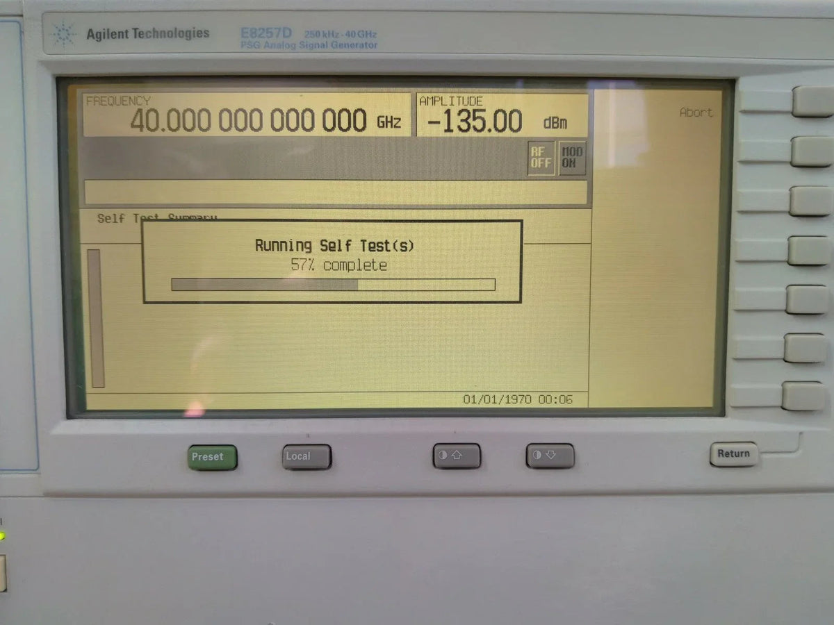 Agilent E8257D 40GHz Microwave Signal Generator