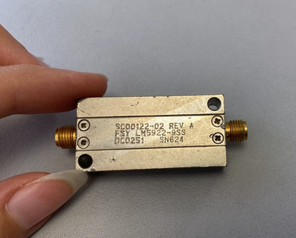 Low Pass Filter 5.8GHz 0.2dB SCOO122-02