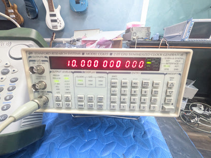Stanford Research Systems CG635 2.05GHz Clock Generator Calibrated