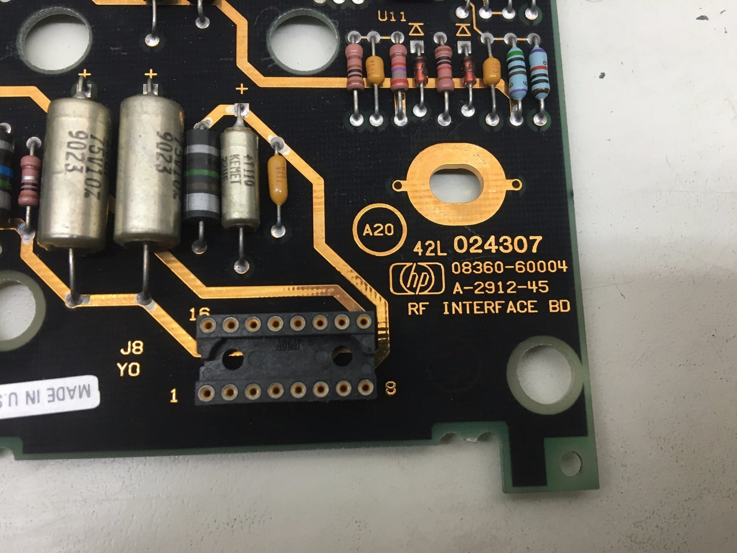 HP Agilent 08360-60004 RF Section Interface Board