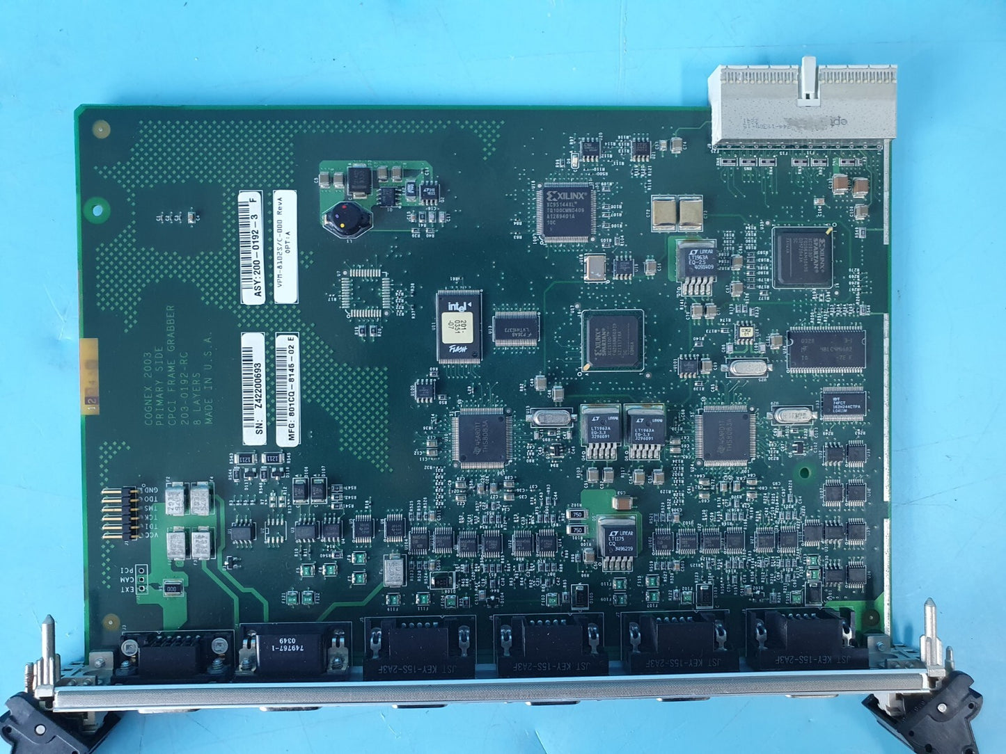 Cognex 200-0192-3 801CQ VPM-8102S Board REV.A