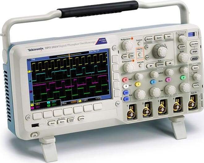 Tektronix DPO2024B 200 MHz 4-Channel Digital Phosphor Oscilloscope (Used)