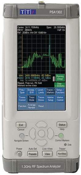 Aim-TTi PSA1302 1. 3 GHz Spectrum Analyzer (Pre-Owned)