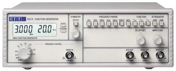 Thurlby Thandar Instruments TG315 Function Generator (New)