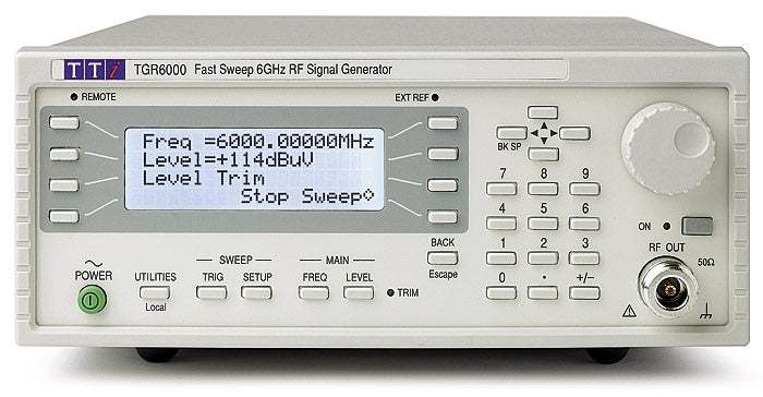 Aim-TTI TGR6000 6 GHz RF Signal Generator (Pre-Owned)