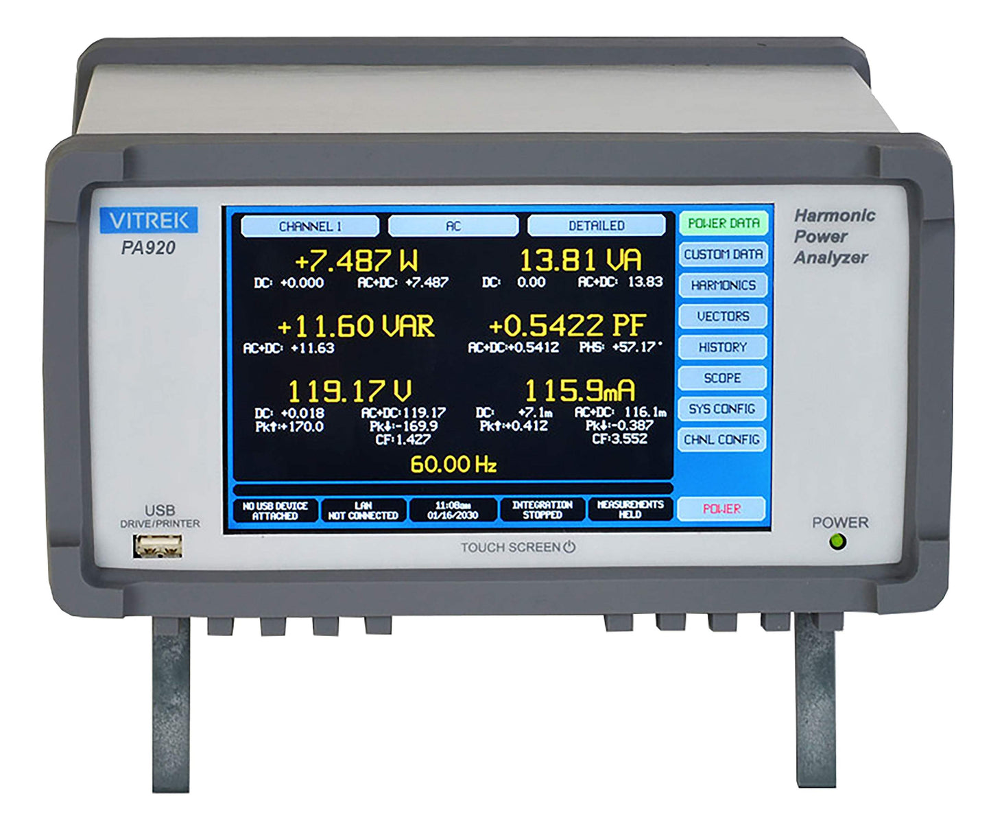 Vitrek PA920 Power Analyzer (New)