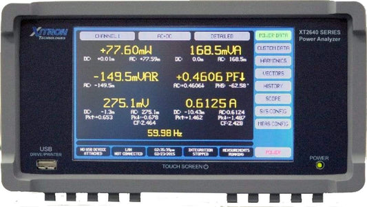Xitron XT2640AH-2CH Power Analyzer (New)